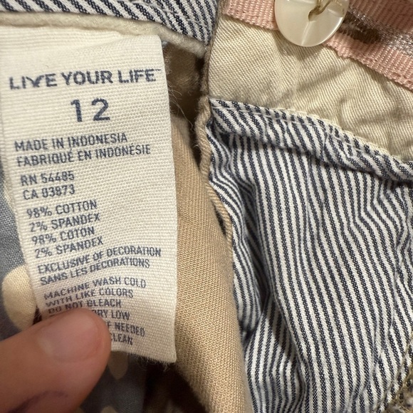 American Eagle Outfitters Tan VTG Y2K Chinos Flare Low Rise Bella Swan - Picture 10 of 11